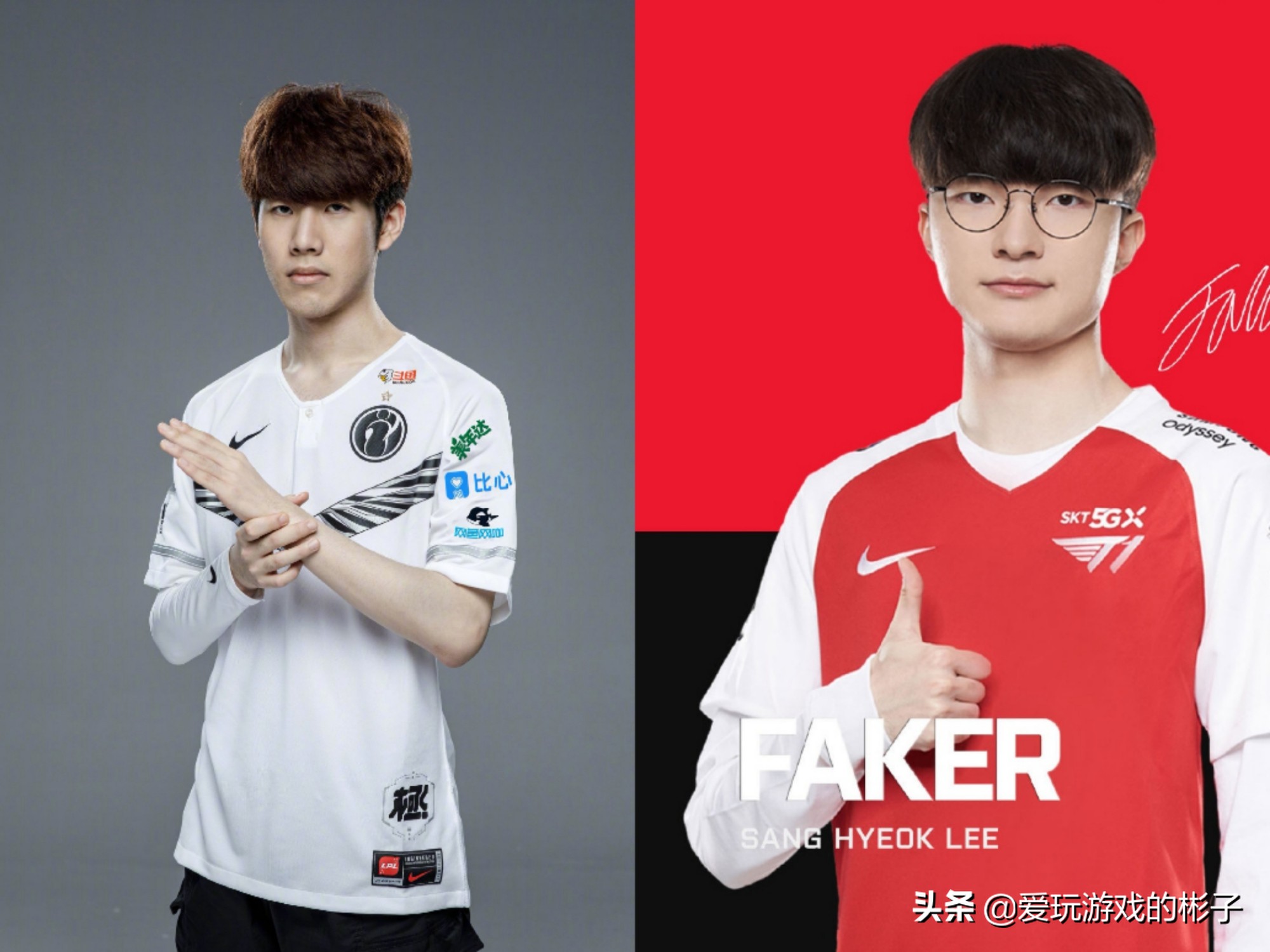 faker遇到theshy刀妹两眼放光,faker看theshy仙人指路