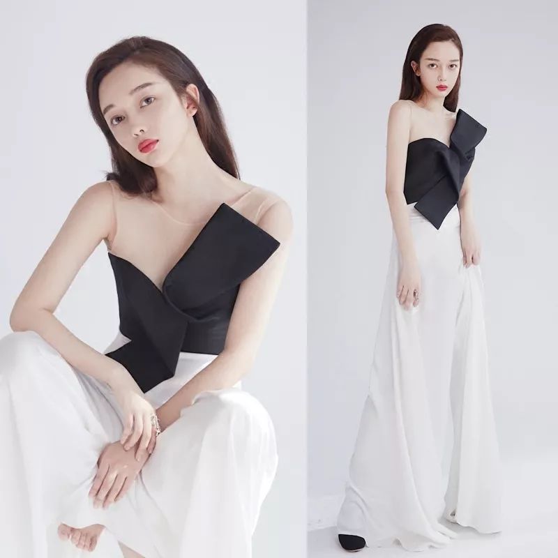 angelababy同款黑色礼服,买angelababy穿的同款高定