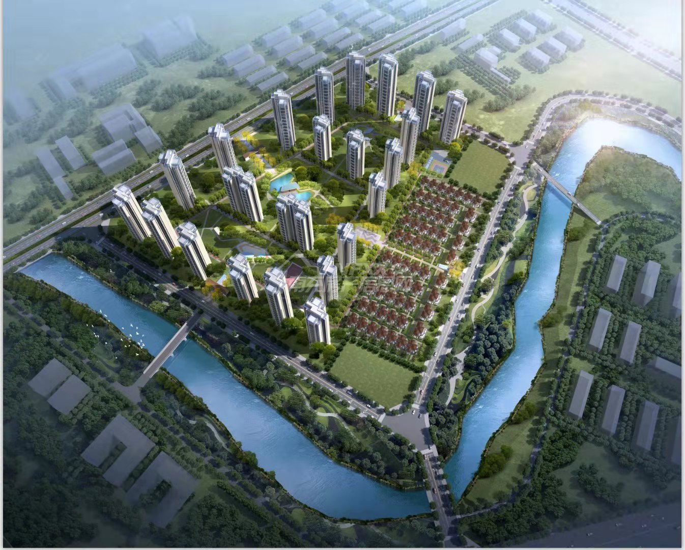 南充凯旋会展新城项目介绍,南充凯旋会展新城鸟瞰图