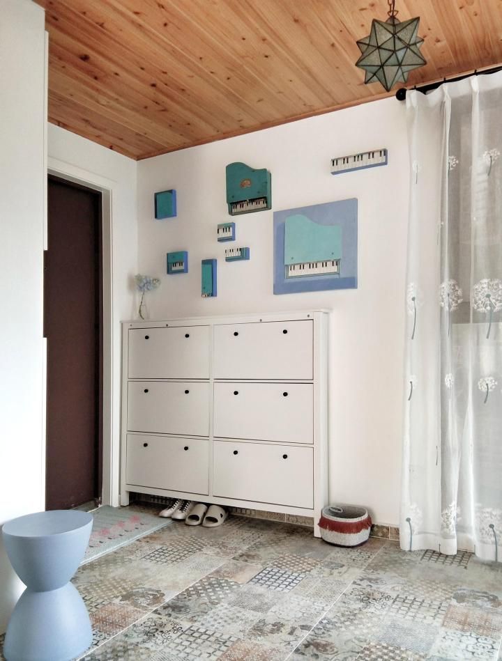 毛坯风格怎么安装极窄鞋柜,嵌入墙体的鞋柜该如何设计