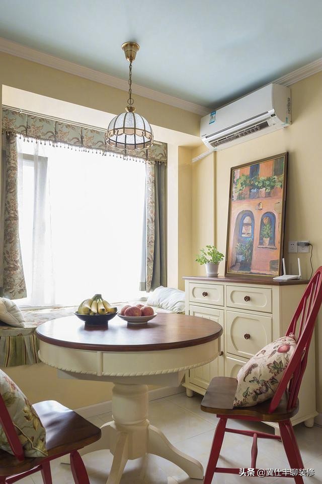 最简单的石膏线美式无吊顶,美式卧室石膏线吊顶