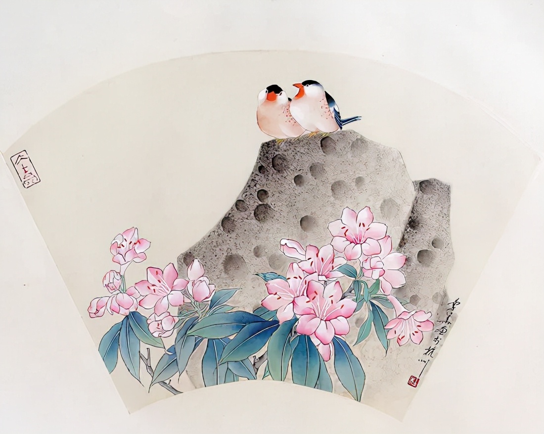 杜曼华花鸟作品欣赏,淡雅空灵杜曼华工笔花鸟作品40幅