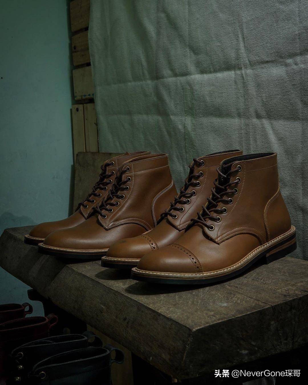 适合宽胖脚的工装靴,上脚特别好看的工装靴