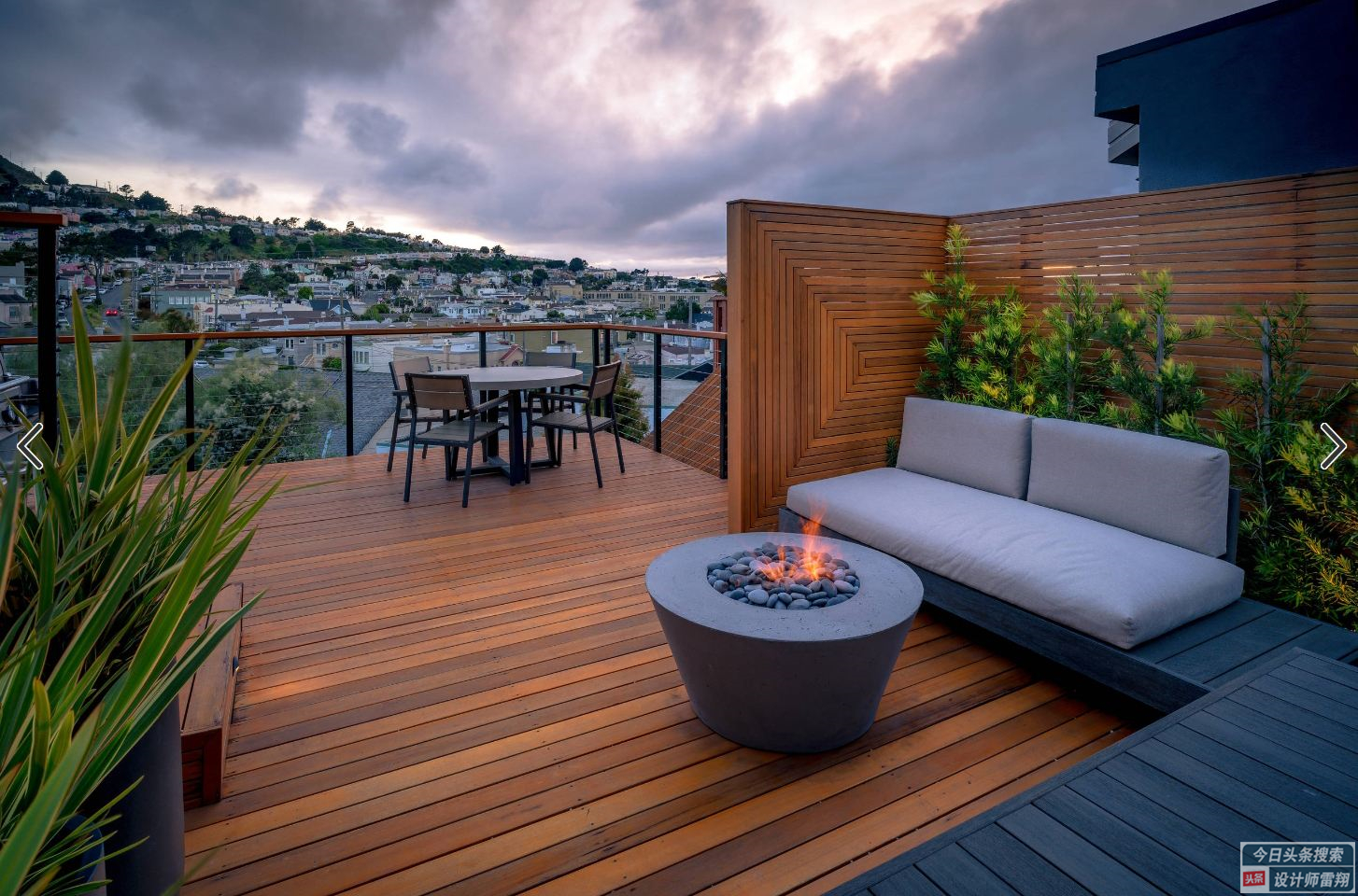 屋顶花园那么好看，下雨了该咋办？别担心，庭院设计师告诉您