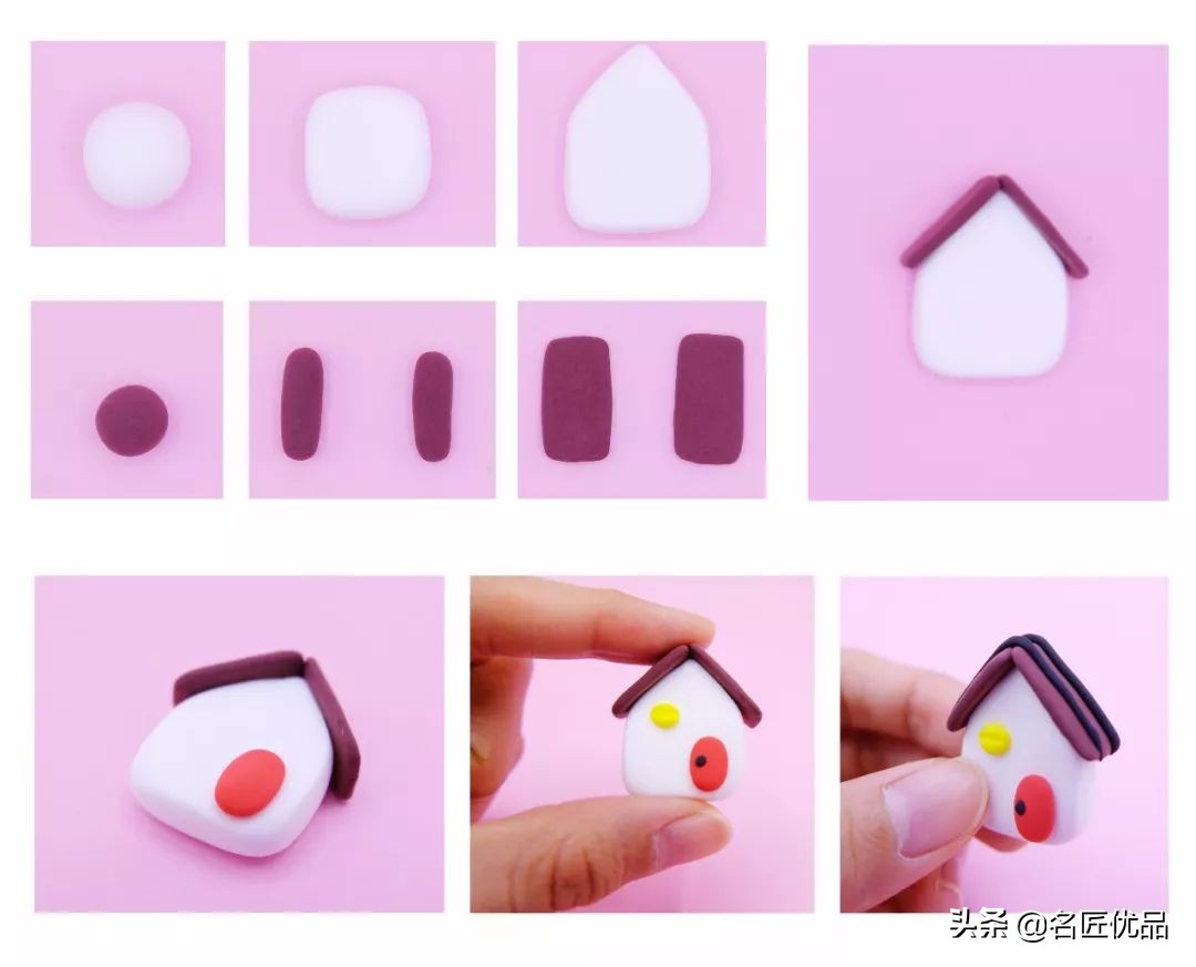 好玩又好看的粘土手工,简单的国庆粘土手工方案