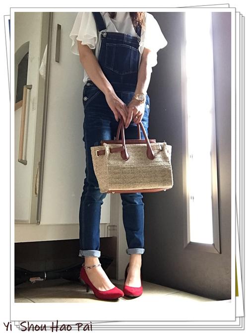 红色鞋子100种搭配,100种小红鞋