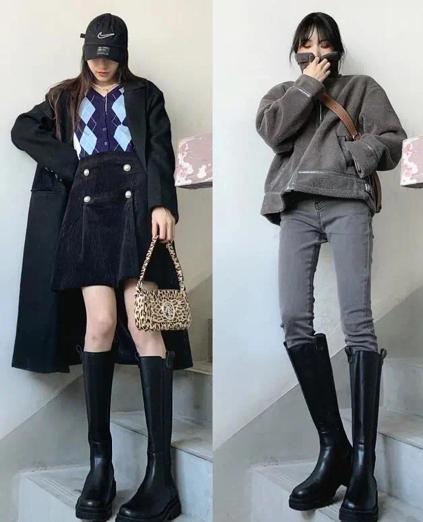 天冷不要露脚踝的穿搭,露脚踝冬季穿搭