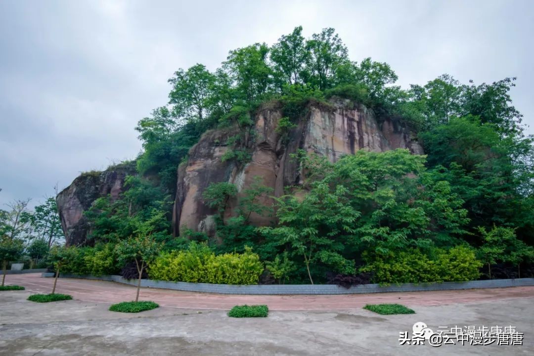 岳池坪滩风景区,行走的风景岳池