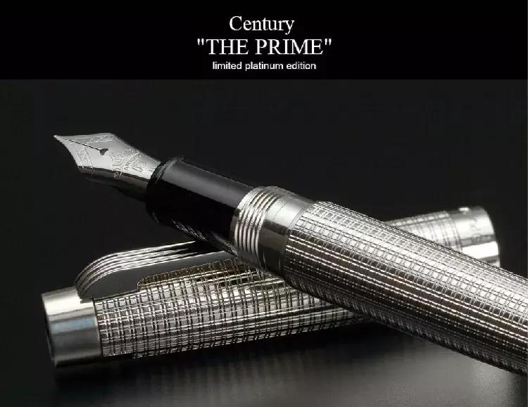 platinum按压式钢笔开箱,platinum白金笔