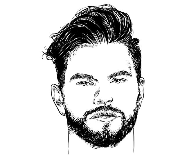 60岁男士发型设计与脸型搭配,男士国字脸型适合什么样的发型