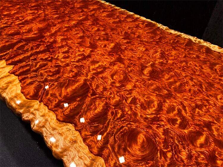 巴花奥坎黑檀胡桃木大板哪个实用,巴花大板和奥坎板哪个贵