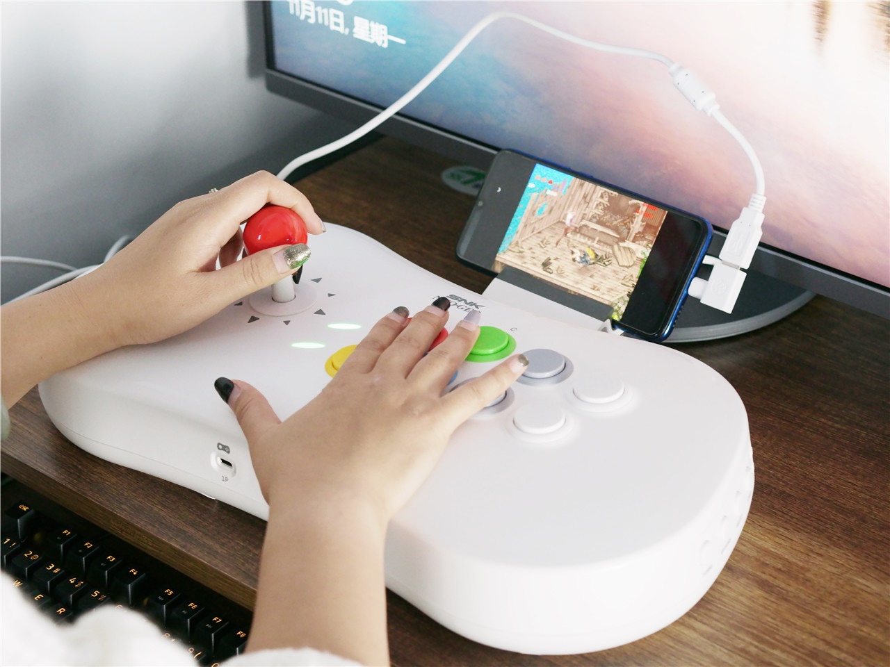 snkneogeo测评,snk游戏机neogeo摇杆模式