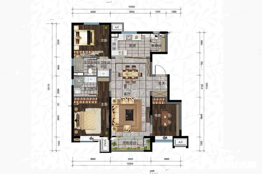 唐山万科翡翠蓝山下跃户型图,万科翡翠蓝山唐山样板间