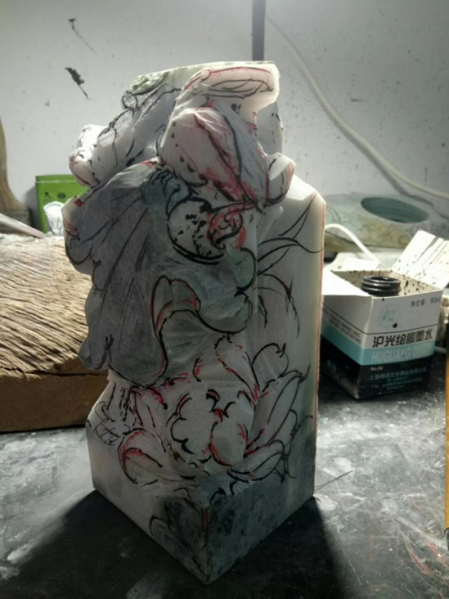 怎么雕刻玉石视频,独玉方章雕刻方法