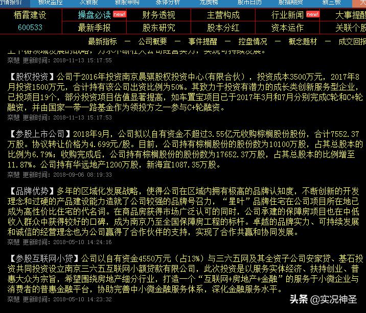 18只互联网金融概念股,分享一支低价央企股