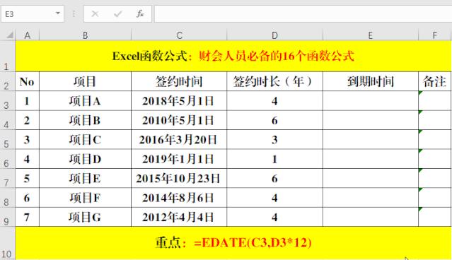 会计人员必备的5个公式,财会常用的6个函数