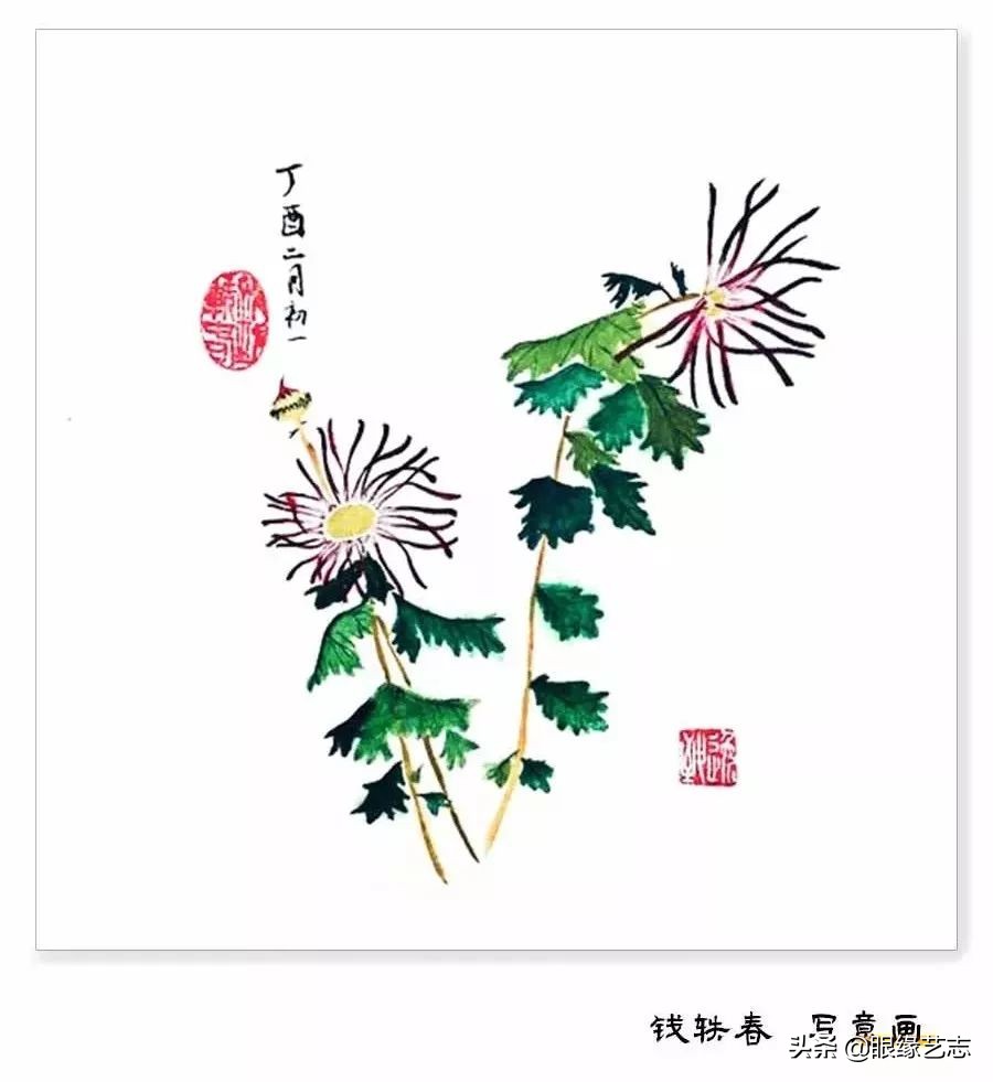 中国画元素服装设计作品,国画服装设计手绘