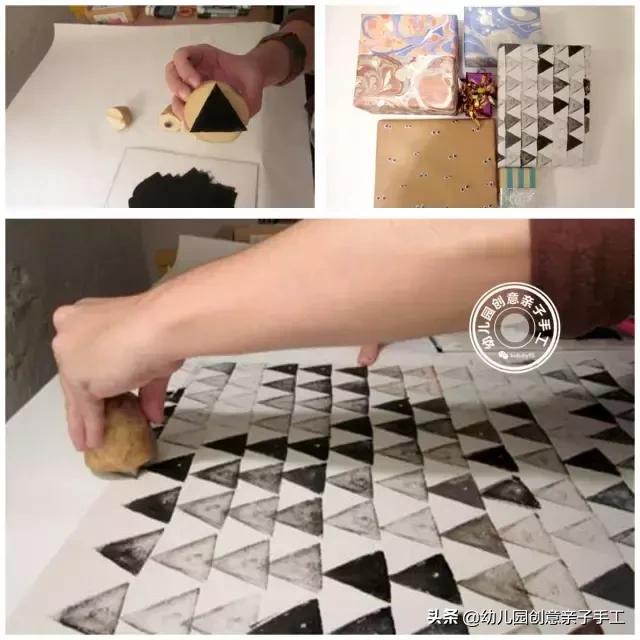 幼儿创意美术花瓣拓印,如何创作一幅优秀的蔬果拓印画