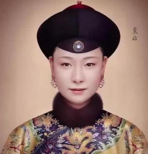 历史上的富察皇后原型是什么样的,复原富察皇后真实容貌