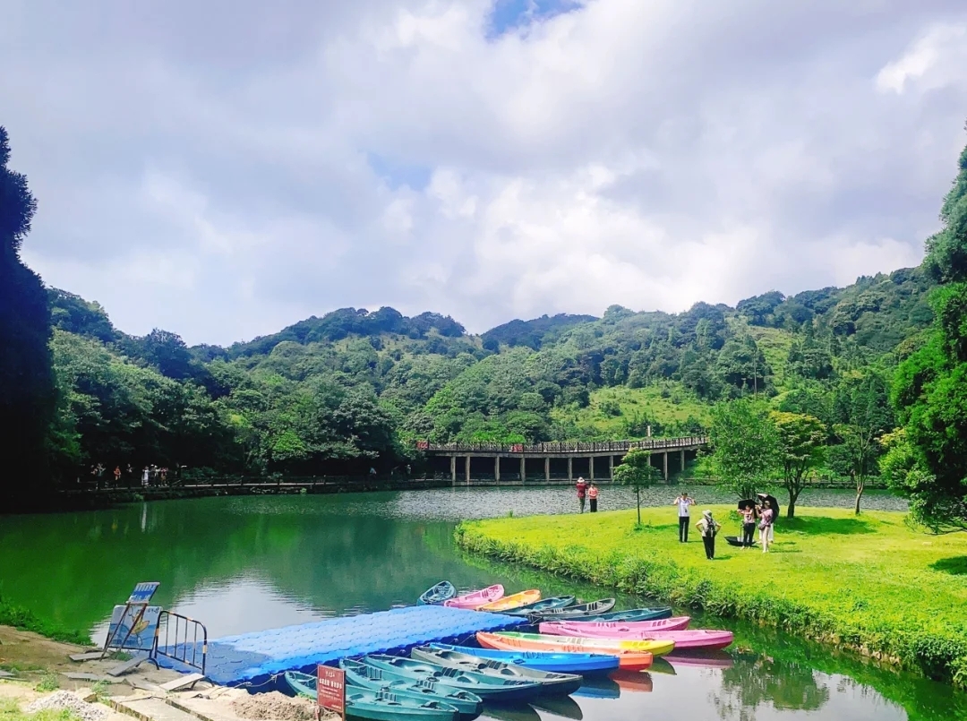 北流大容山森林公园露营,大容山露营三个露营点的区别