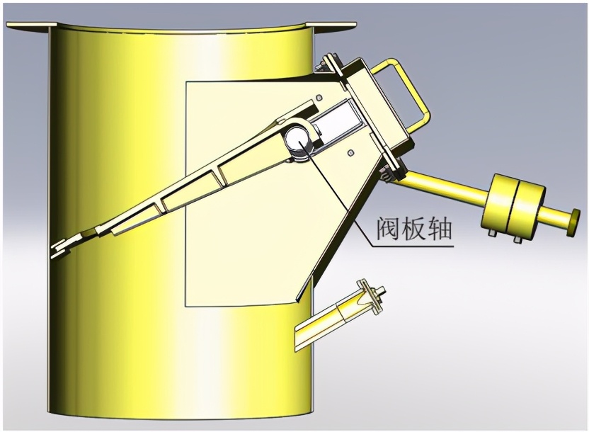 预热器翻板阀的工作原理视频,预热器锁风阀内部结构