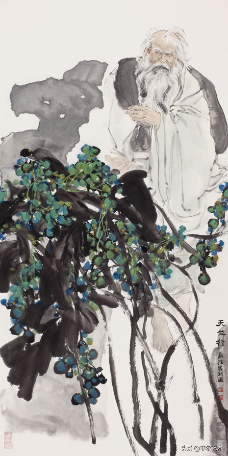 苏维贤人物画作品欣赏,苏维贤人物画艺术