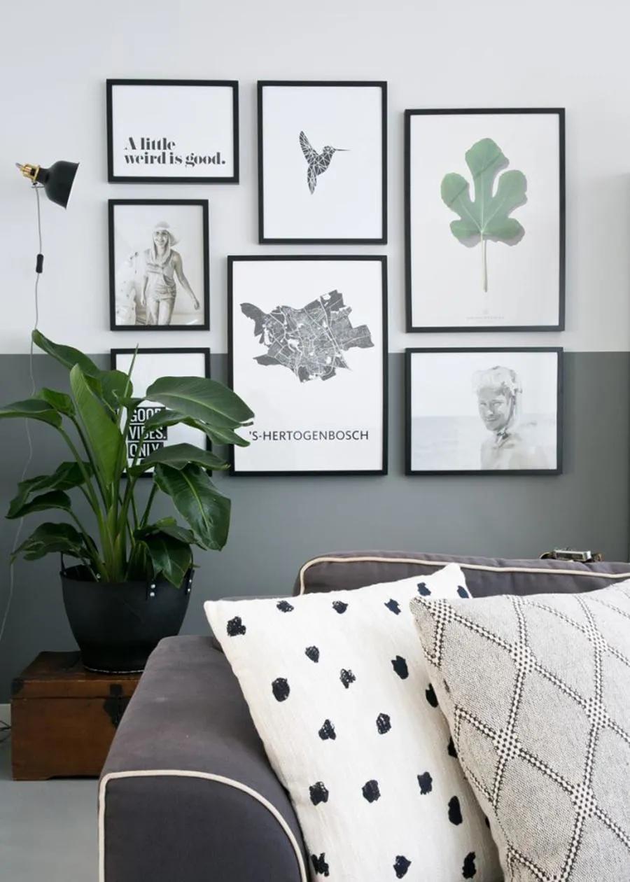 墙面挂画的6个建议一定要知道,8种挂画方法点亮你的墙面