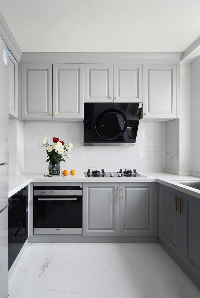 美式轻奢客厅和书房一体设计,美式轻奢风卧室书房一体效果图