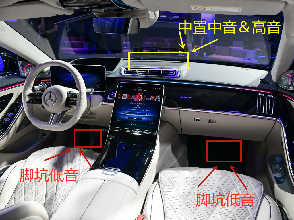 21款奔驰s级商务升级方案,21款奔驰s级改双色