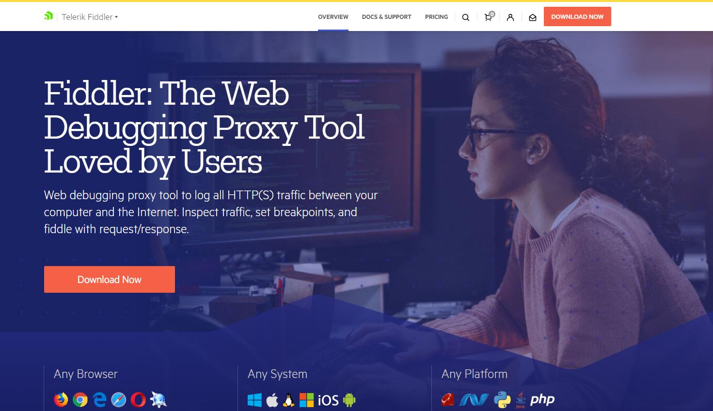 fiddler配置代理服务器,fiddler进行接口调试