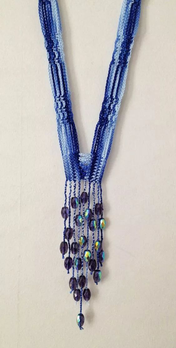 钩针耳环教程图解,钩针编织耳环图解