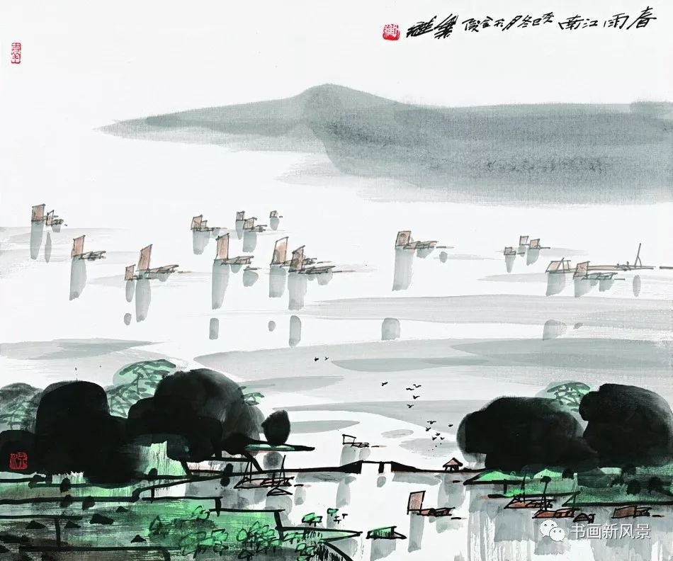 美到窒息的江南山水,中国风江南山水