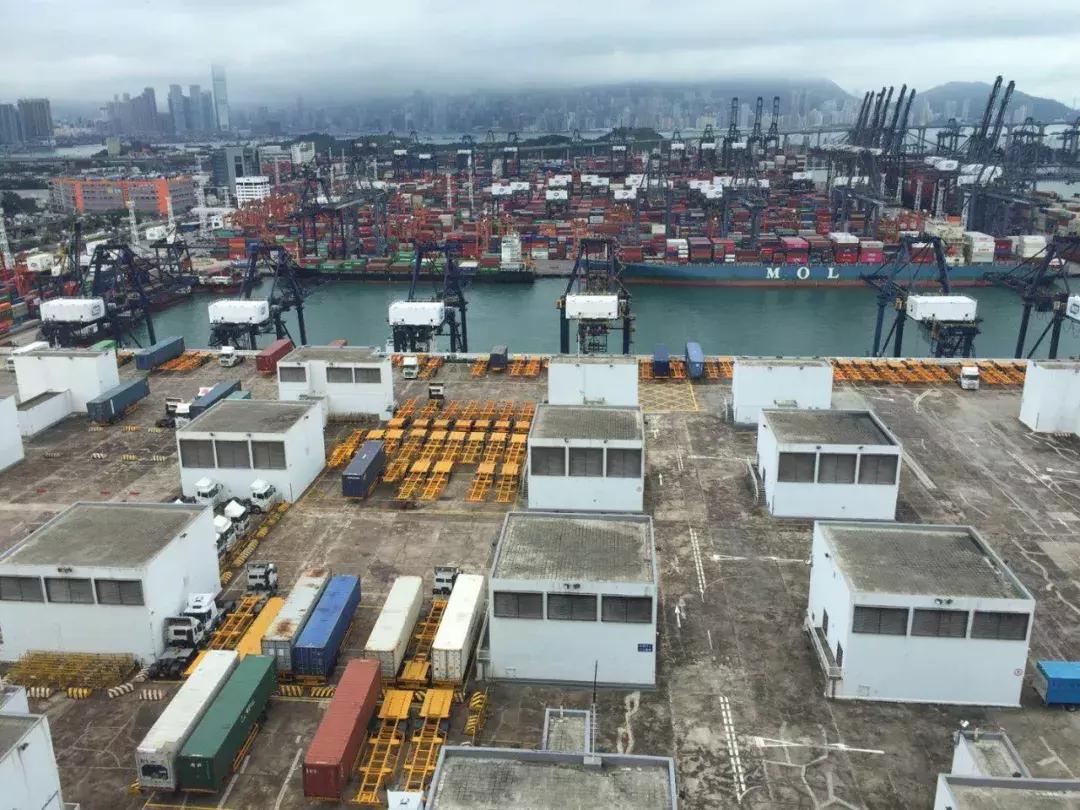 港口集装箱布局,集装箱码头堆场的主要内容