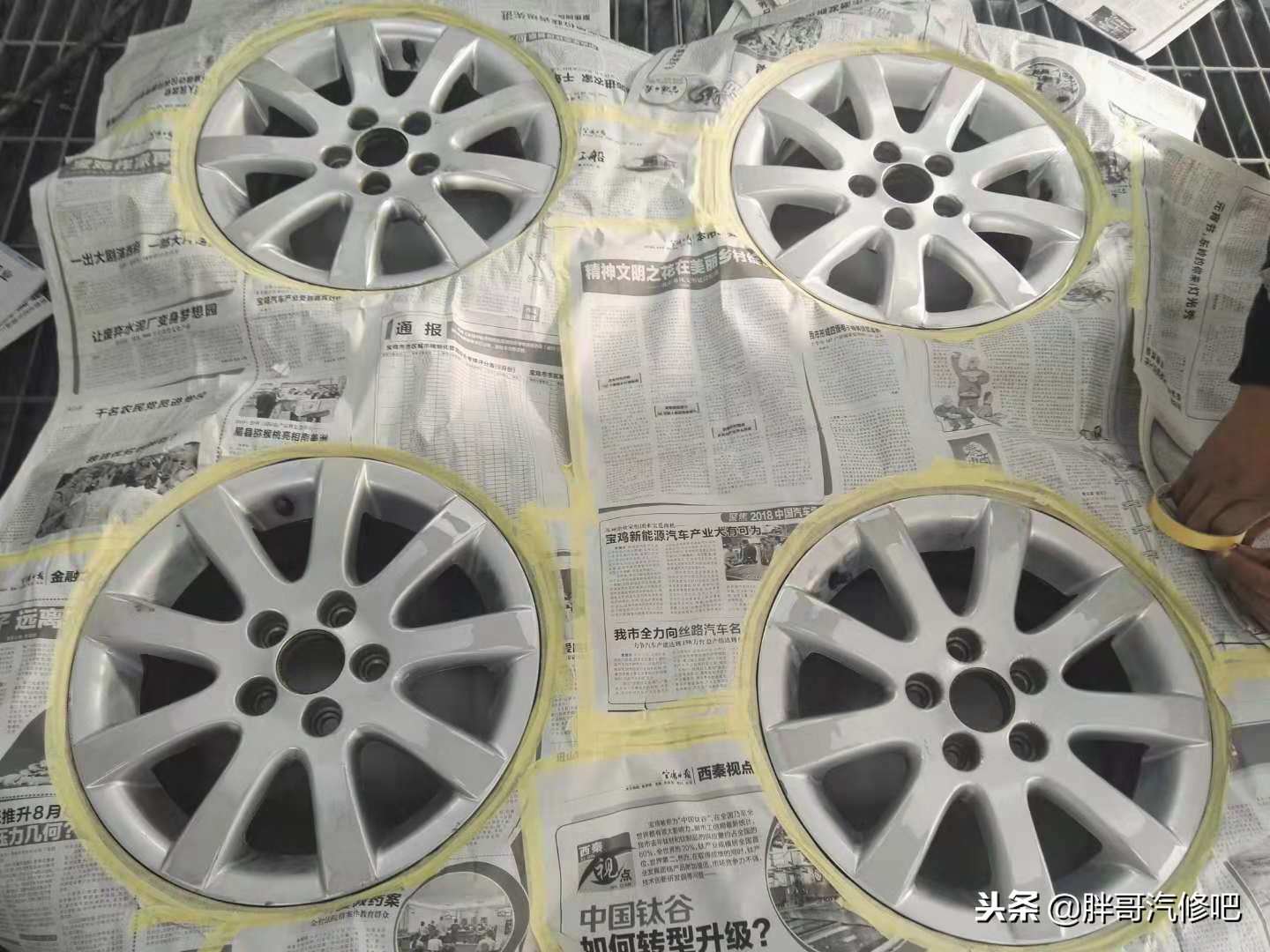 车轮毂修复改色哪家好,车轮胎能翻新修复吗