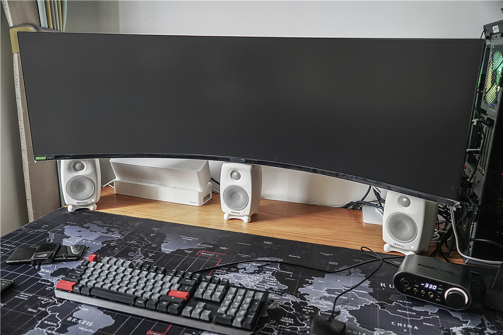 三星玄龙骑士49寸显示器测评144hz,49寸显示器曲率1500和1800