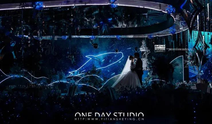 大型浪漫星空婚礼,极至浪漫的草坪婚礼