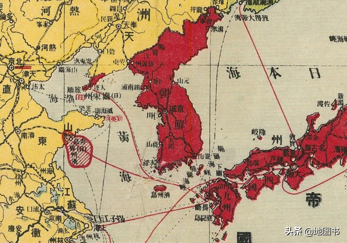 东京不在日本？日本古地图中暗藏密码，中国人却能一眼明白