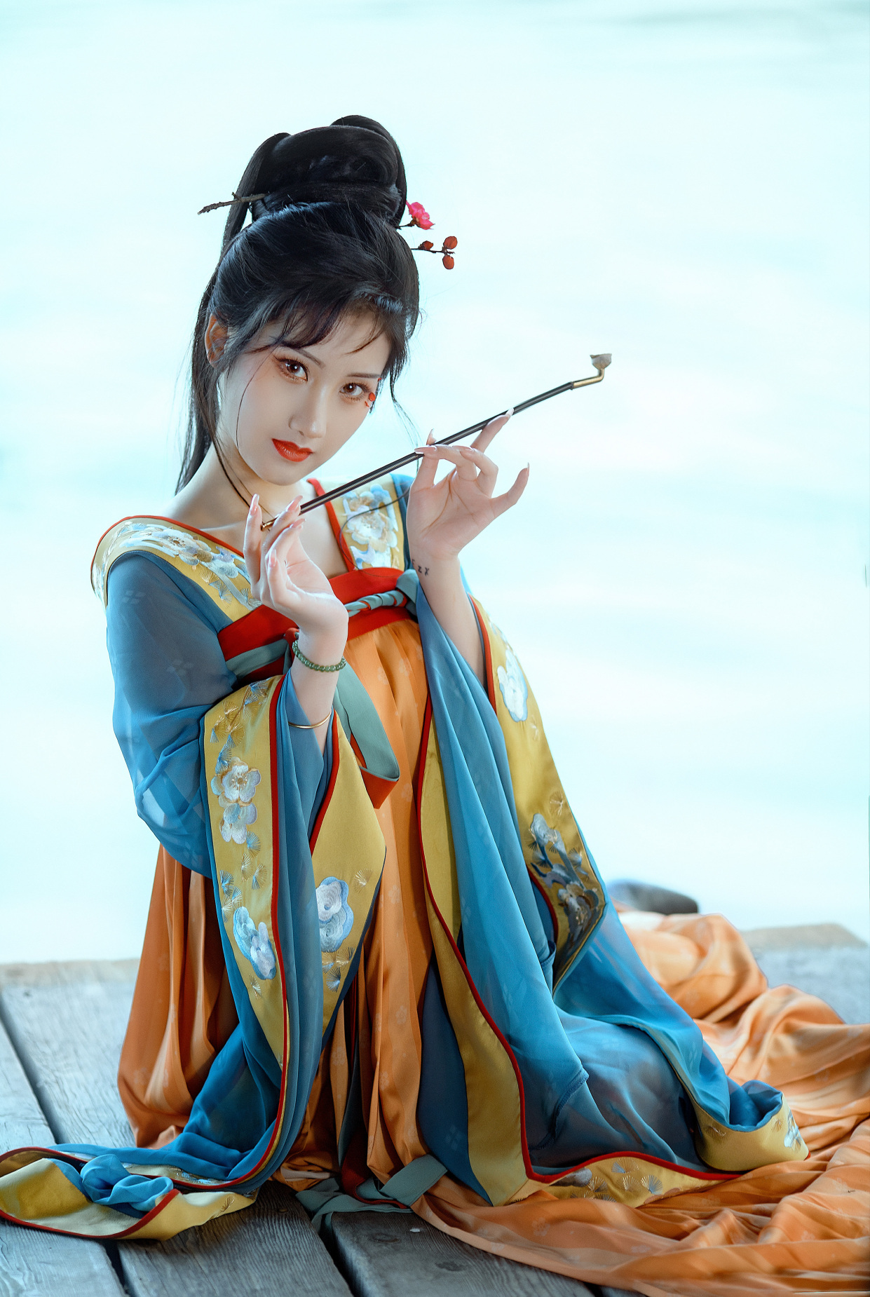 真正的汉服风女孩,汉服穿在身上满满的温婉古典风