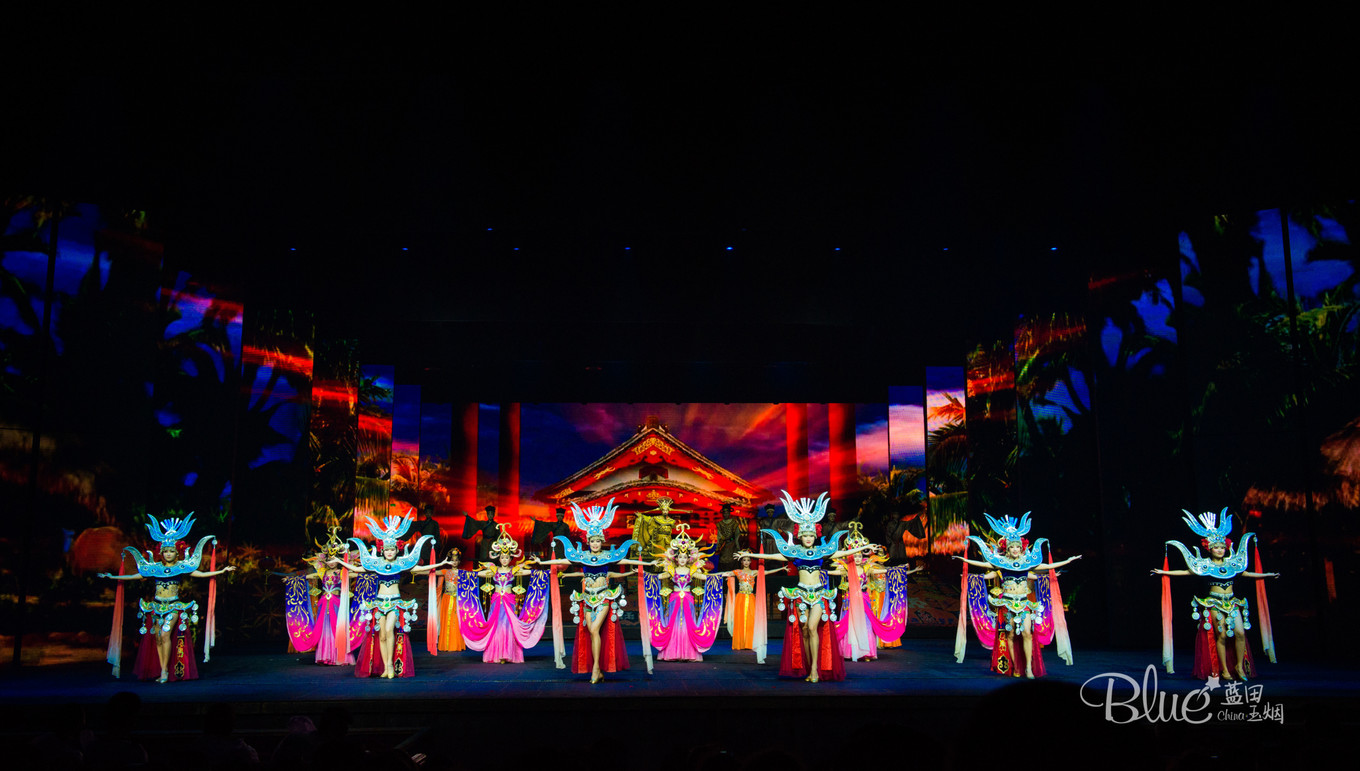 三亚千古情景区每天人流,三亚千古情每天都有表演吗