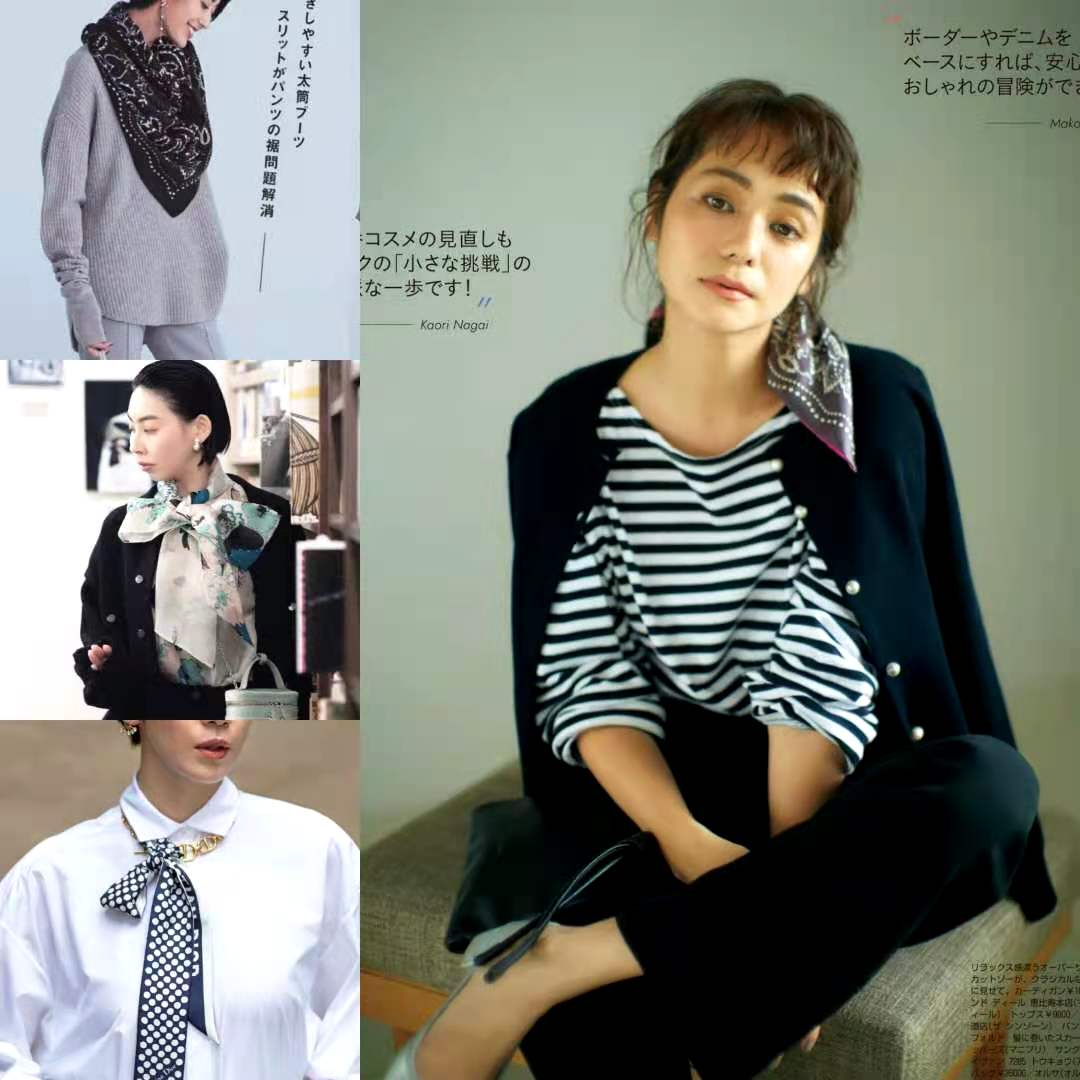 为什么女人就算不买包包,也要有“丝巾”?优雅上档次还超实用