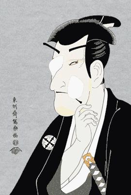 设计稿作品动态展示,浮世绘设计图素材