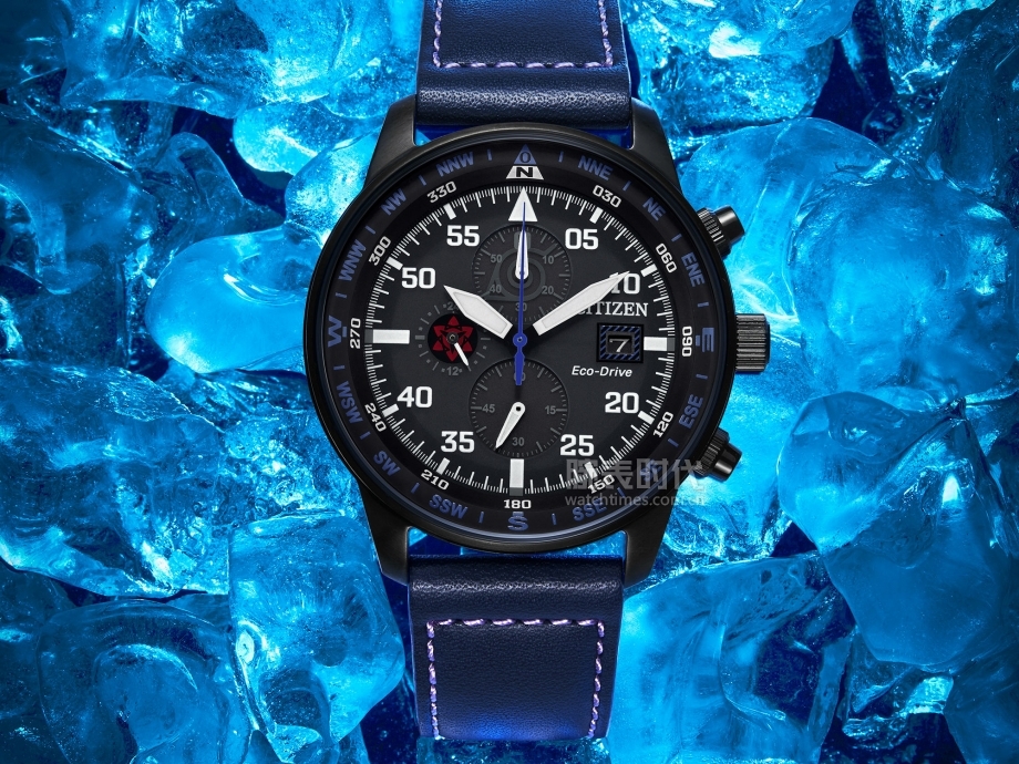 西铁城限量款腕表,西铁城火影联名款手表测评