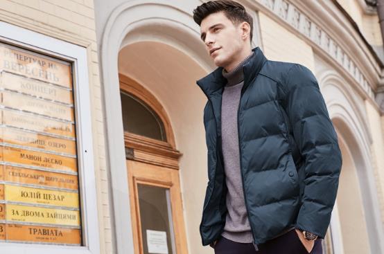 配羽绒服穿的毛衣男款,别再穿棉服了