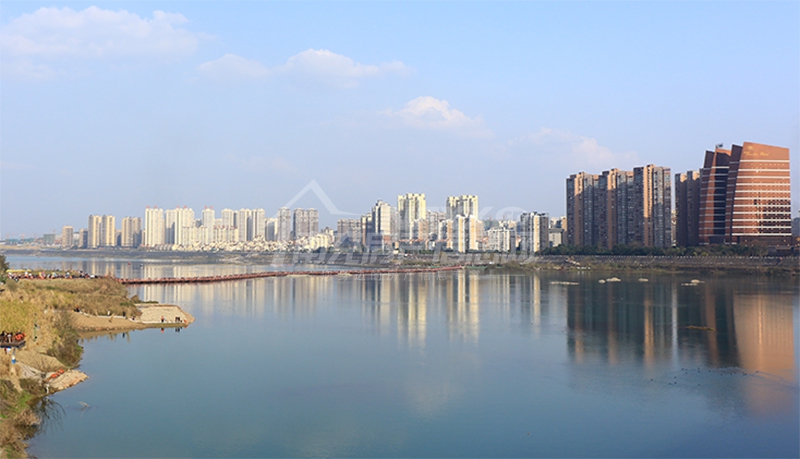 南充凯旋会展新城项目介绍,南充凯旋会展新城鸟瞰图