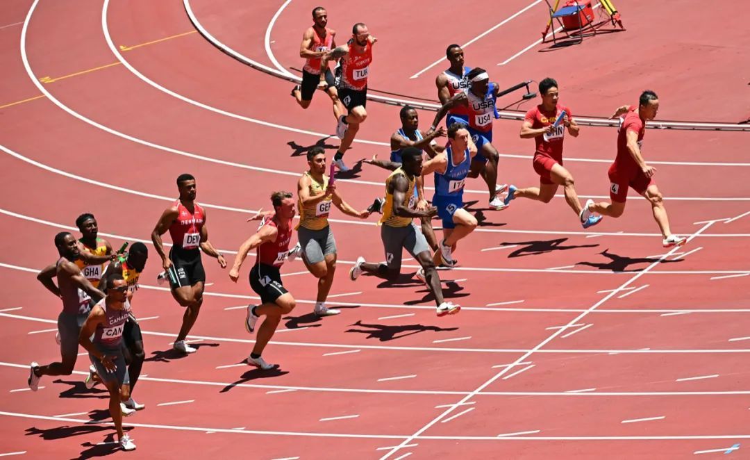 奥运女子4x100米接力赛决赛,奥运会女子4x100米接力决赛