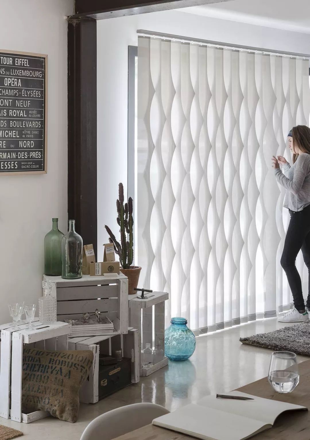 遮阳帘怎么设计,垂直帘效果图