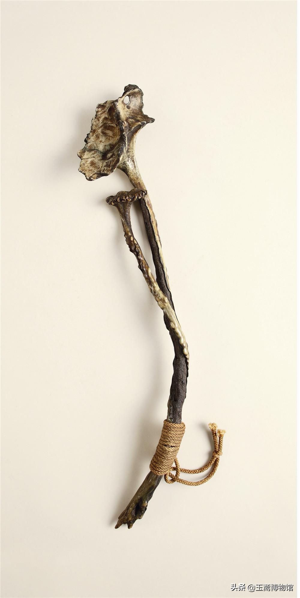 巧夺天工，其貌不扬的角，竟然能如此之美，30件鹿角犀角*物文**鉴赏