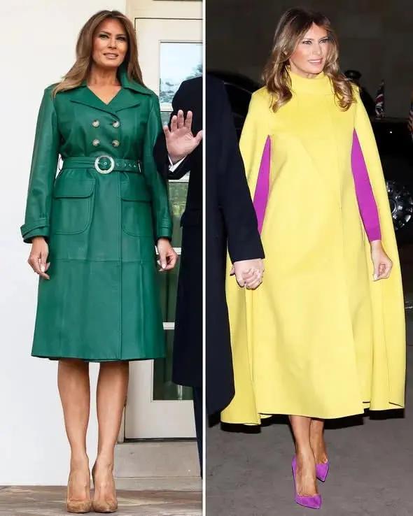 第一夫人的衣橱:梅拉尼娅2019年花多少钱在穿衣上?金额惊人