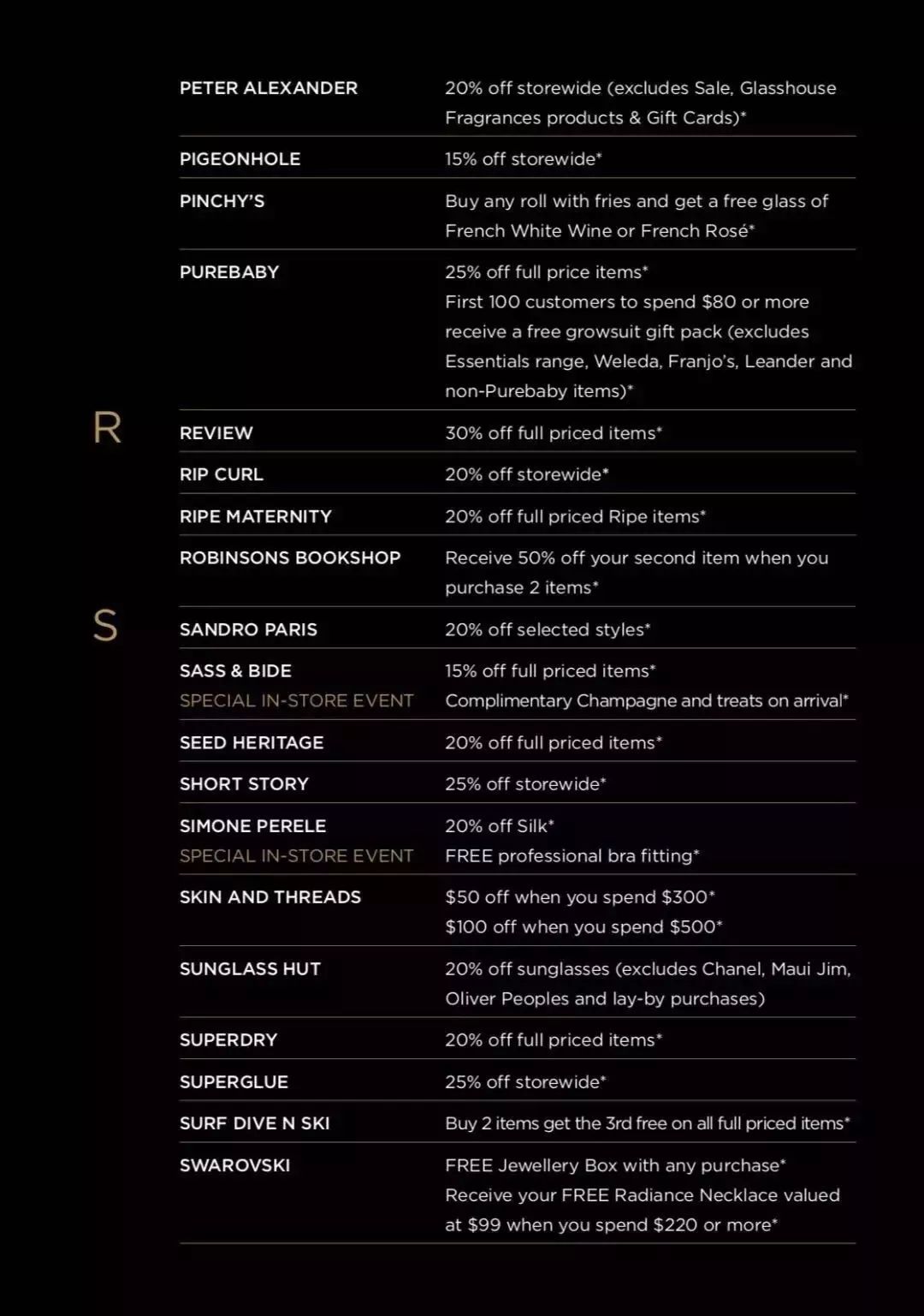 就在今天！！！CBD九大商场，上千个折扣offer低至65折！