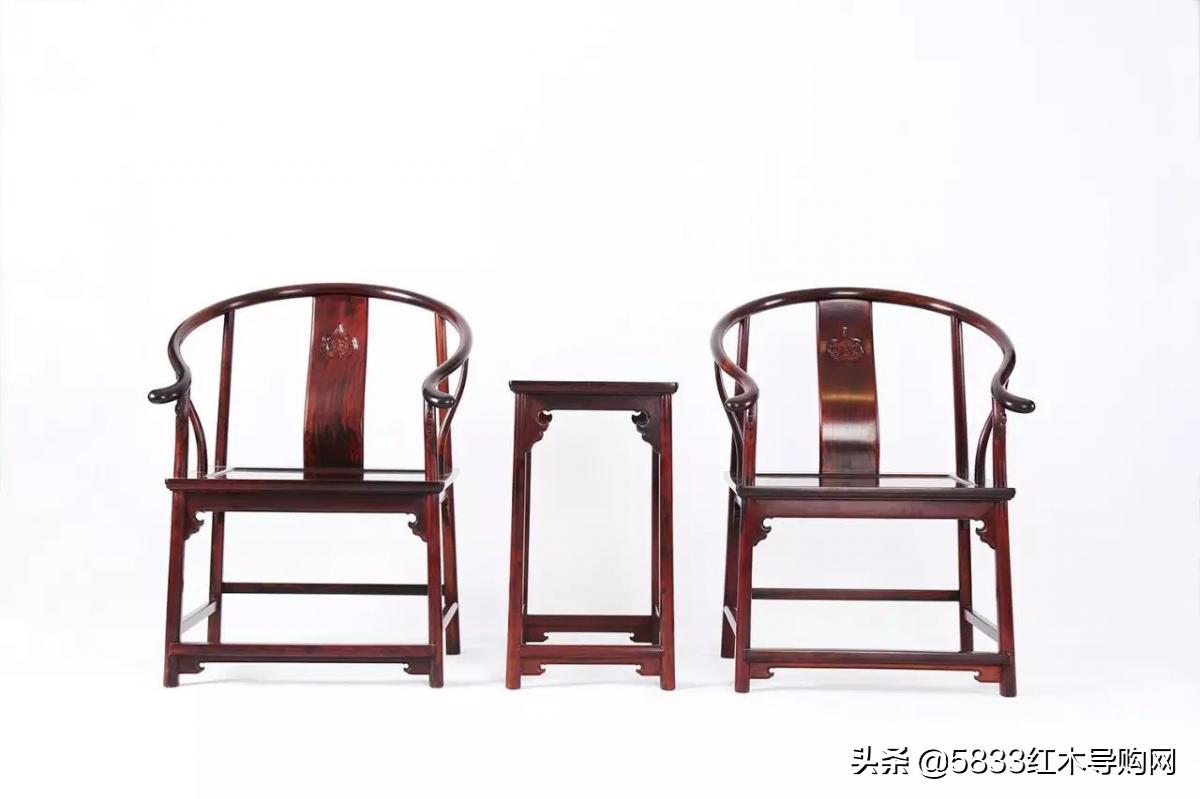 红木家具鉴赏知识讲解,圈椅红木家具